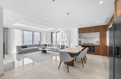 شقة - 3 غرف نوم - 3 حمامات للايجار في برج Palace Beach ريزيدنس 2 - بالاس بيتش ريزيدنس - إعمار بيتشفرونت - دبي هاربور - دبي
