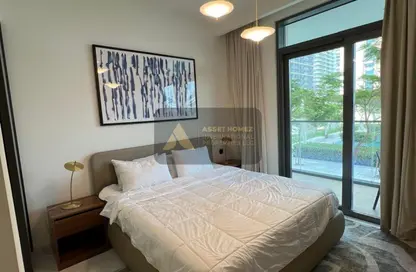 شقة - غرفة نوم - 2 حمامات للايجار في برج Marina Vista 1 - مارينا فيستا - إعمار بيتشفرونت - دبي هاربور - دبي