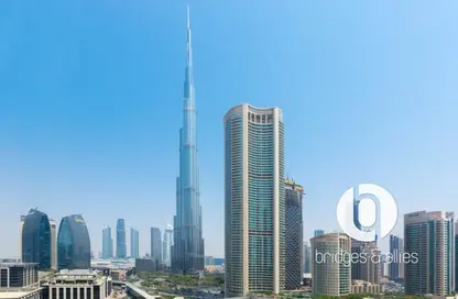 شقة - 2 غرف نوم - 3 حمامات للايجار في 1 فندق العنوان-سكاي فيو - أبراج العنوان سكاي فيو - وسط مدينة دبي - دبي