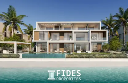 Villa - 7 Bedrooms - 7+ Bathrooms for sale in Villa Ruby Sunset Frond P - Villa Ruby Sunset - The Coral Collection Villas - Palm Jebel Ali - Dubai