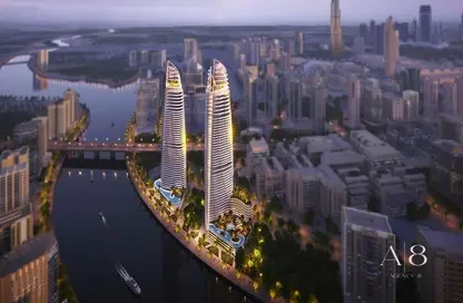 Apartment - 2 Bedrooms - 3 Bathrooms for sale in Canal Heights - Business Bay - Dubai