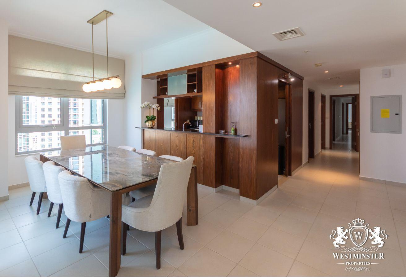 High End Three BR Apt+ maid room| Burj Residences photo 9