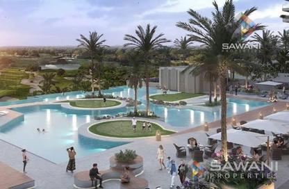 Apartment - 1 - 1 for sale in Golf Greens 1 Tower B - Golf Greens 1 - Golf Greens - Damac Hills - Dubai