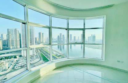 Apartment - 3 Bedrooms - 3 Bathrooms for rent in Al Waleed Tower - Al Qasba - Sharjah
