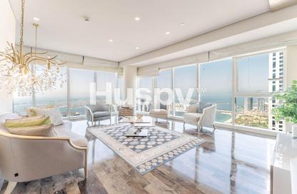 Apartment - 4 Bedrooms - 4 Bathrooms for rent in Damac Heights - Dubai Marina - Dubai