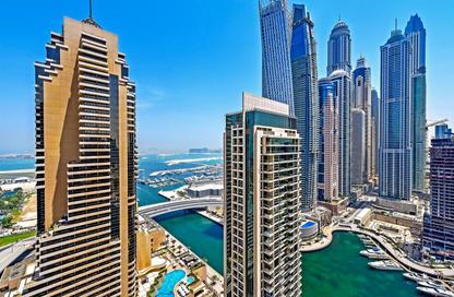 Apartment - 3 Bedrooms - 3 Bathrooms for rent in Marina Terrace - Dubai Marina - Dubai