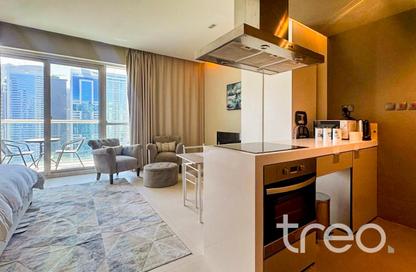 Apartment - Studio - 1 Bathroom for rent in West Avenue Tower - Dubai Marina - Dubai
