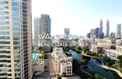 شقة - 2 غرف نوم - 2 حمامات للايجار في برج لينكس الغربي - ذا لينكس - ذا فيوز - دبي