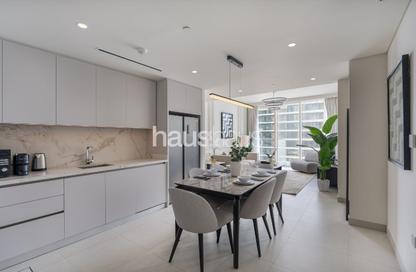 Apartment - 2 - 3 for rent in Beach Mansion Tower 2 - Beach Mansion - Emaar Beachfront - Dubai Harbour - Dubai