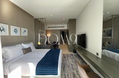 Apartment - Studio - 1 Bathroom for rent in Damac Maison Prive B - Damac Maison Prive - Business Bay - Dubai