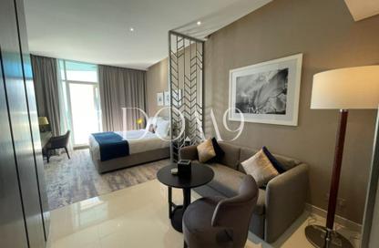 Apartment - Studio - 1 Bathroom for rent in Damac Maison Prive B - Damac Maison Prive - Business Bay - Dubai