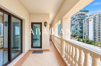Apartment - 1 - 2 for rent in Golden Mile 1 - Golden Mile - Palm Jumeirah - Dubai