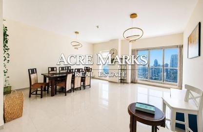 Apartment - 3 Bedrooms - 4 Bathrooms for rent in Lake Point Tower - JLT Cluster N - Jumeirah Lake Towers - Dubai