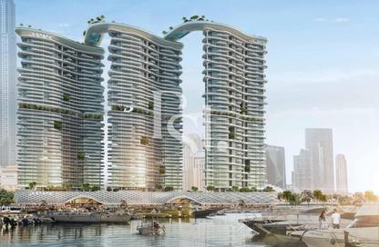 شقة - غرفة نوم - 2 حمامات للبيع في برج داماك باي آ - داماك باي - دبي هاربور - دبي
