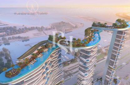 شقة - غرفة نوم - 2 حمامات للبيع في برج داماك باي آ - داماك باي - دبي هاربور - دبي