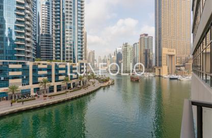 Apartment - 1 - 1 for rent in Marina Quays North - Marina Quays - Dubai Marina - Dubai