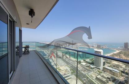 Apartment - 1 Bedroom - 2 Bathrooms for rent in Damac Heights - Dubai Marina - Dubai
