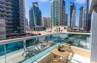 Apartment - Studio - 1 for rent in Marina Diamond 3 - Marina Diamonds - Dubai Marina - Dubai