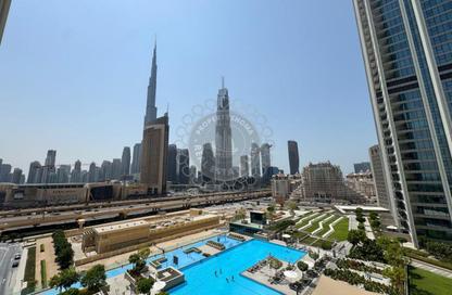 Apartment - 3 - 4 for rent in Downtown Views II Tower 3 - Downtown Views II - Zabeel 2 - Zabeel - Dubai