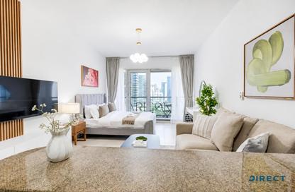 Apartment - Studio - 1 Bathroom for rent in Dubai Arch - JLT Cluster G - Jumeirah Lake Towers - Dubai