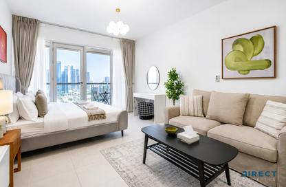 Apartment - Studio - 1 Bathroom for rent in Dubai Arch - JLT Cluster G - Jumeirah Lake Towers - Dubai