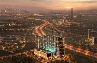Apartment - 1 - 1 for sale in Binghatti Starfall - Al Jaddaf - Dubai