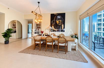 Apartment - 3 - 4 for rent in Shemara Tower - Marina Promenade - Dubai Marina - Dubai