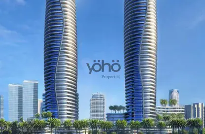 شقة - 2 غرف نوم - 3 حمامات للبيع في تاج القناة 2 - كانال كراون - الخليج التجاري - دبي