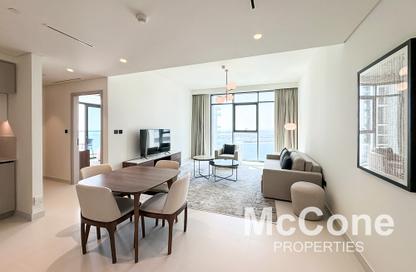 Apartment - 1 Bedroom - 1 Bathroom for rent in Marina Vista Tower 1 - Marina Vista - Emaar Beachfront - Dubai Harbour - Dubai