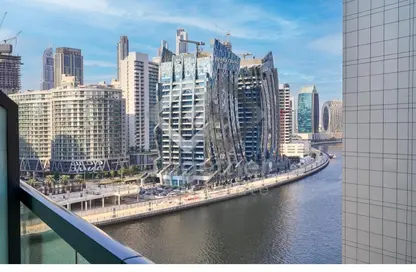 Apartment - Studio - 1 Bathroom for sale in Dolphin Tower - Business Bay - Dubai