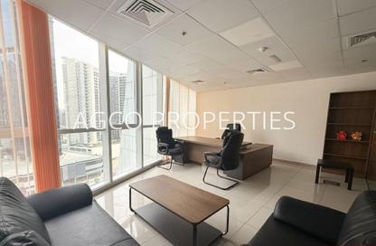Office Space - Studio - 1 Bathroom for rent in The Exchange - Business Bay - Dubai