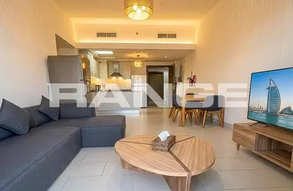 شقة - غرفة نوم - 2 حمامات للايجار في العزيزي روي المتوسطي - الفرجان - دبي