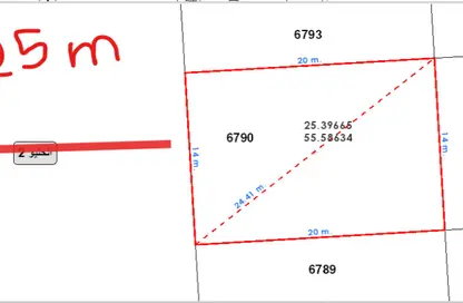 Land - Studio for sale in Al Helio 2 - Al Helio - Ajman Land - Studio for sale in Al Helio 2 - Al Helio - Ajman