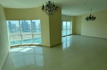 Apartment - 3 Bedrooms - 4 Bathrooms for rent in BOS Al Khan Tower - Al Khan - Sharjah