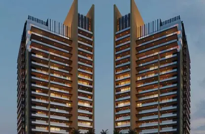 Apartment - 2 Bedrooms - 3 Bathrooms for sale in Butterfly Towers - Arjan - Dubai