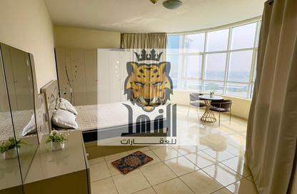 Apartment - 1 - 2 for rent in Orient Tower 1 - Orient Towers - Al Bustan - Ajman