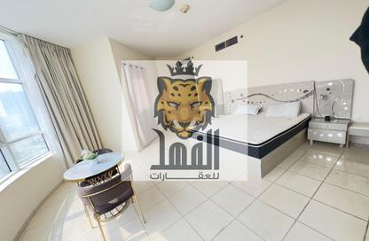 Apartment - 1 - 2 for rent in Orient Tower 1 - Orient Towers - Al Bustan - Ajman