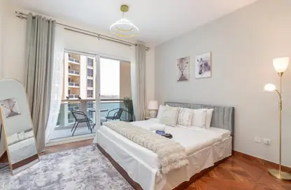 Apartment - Studio - 1 Bathroom for rent in Lago Vista B - Lago Vista - Dubai Production City (IMPZ) - Dubai