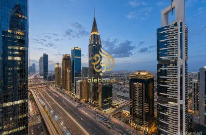 شقة - 2 غرف نوم - 2 حمامات للايجار في برج توينتي فرست سينشري - شارع الشيخ زايد - دبي