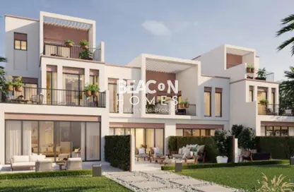 Townhouse - 5 Bedrooms - 5 Bathrooms for sale in Costa Brava 1 - Costa Brava at DAMAC Lagoons - Damac Lagoons - Dubai