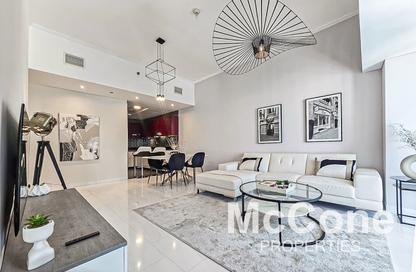 Apartment - 1 - 2 for rent in Cayan Tower - Dubai Marina - Dubai