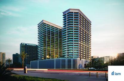 Apartment - 1 - 2 for sale in Binghatti Ghost - Dubai Healthcare City 2 - Al Jaddaf - Dubai