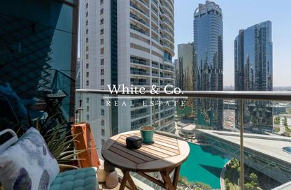 Apartment - 1 Bedroom - 2 Bathrooms for rent in Indigo Tower - JLT Cluster D - Jumeirah Lake Towers - Dubai