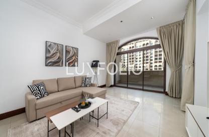 Apartment - 1 Bedroom - 2 Bathrooms for rent in Golden Mile 10 - Golden Mile - Palm Jumeirah - Dubai