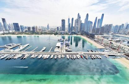 شقة - 2 - 2 للايجار في برج Marina Vista 2 - مارينا فيستا - إعمار بيتشفرونت - دبي هاربور - دبي