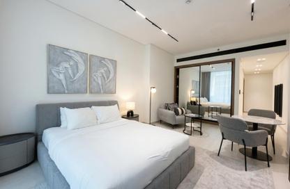 Apartment - Studio - 1 Bathroom for rent in Trillionaire Residences - Business Bay - Dubai