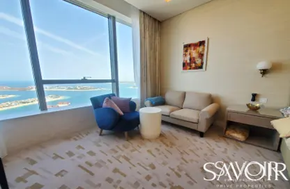 Apartment - 1 Bathroom for rent in The Palm Tower - Palm Jumeirah - Dubai