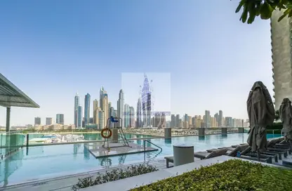 شقة - 2 غرف نوم - 2 حمامات للبيع في برج Marina Vista 2 - مارينا فيستا - إعمار بيتشفرونت - دبي هاربور - دبي