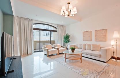 Apartment - 1 Bedroom - 2 Bathrooms for rent in Golden Mile 7 - Golden Mile - Palm Jumeirah - Dubai