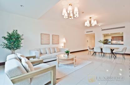 Apartment - 1 Bedroom - 2 Bathrooms for rent in Golden Mile 7 - Golden Mile - Palm Jumeirah - Dubai